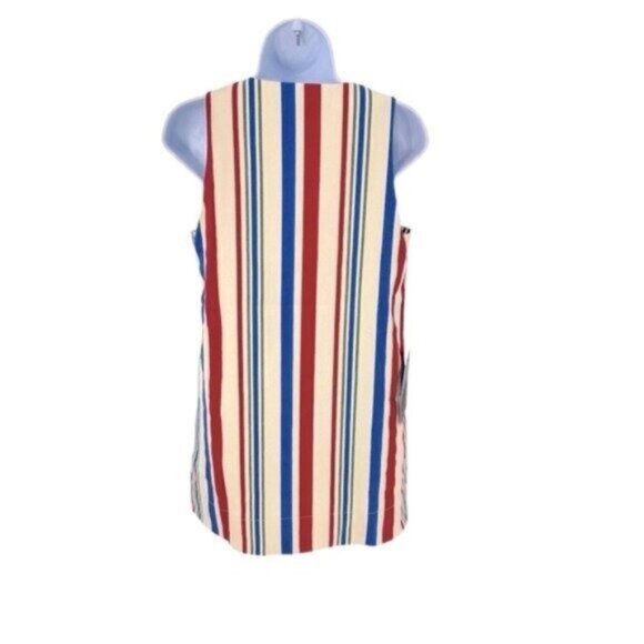 Pomander Place | NEW Americana Stripe Kira V-neckline Mini Dress Size XL - Picture 7 of 11